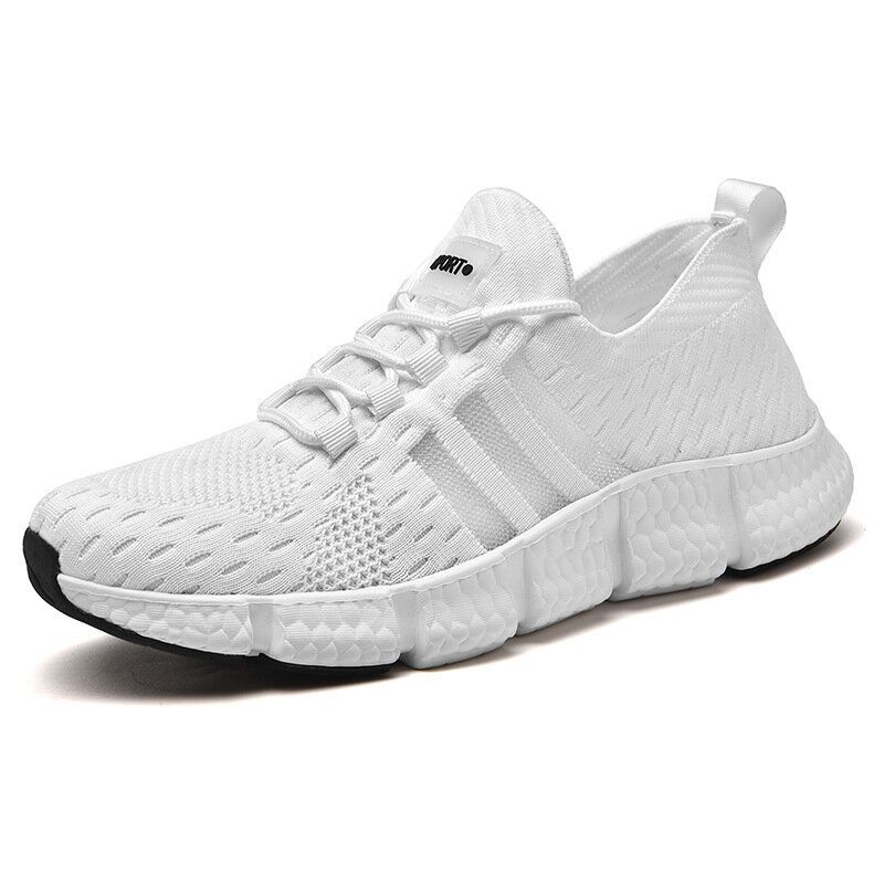 Mesh Lace Up Performance Walking Shoe Sneaker