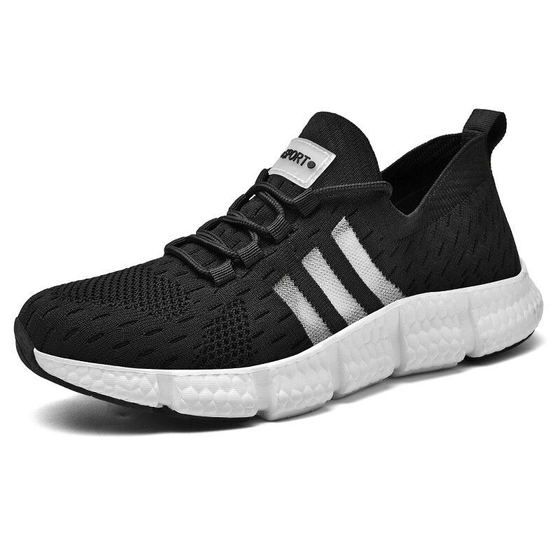 Mesh Lace Up Performance Walking Shoe Sneaker