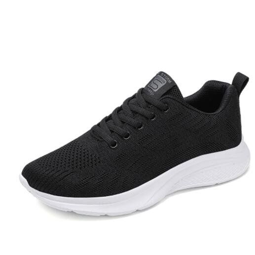 Mesh Sneakers Lace Up Front Walking Shoes