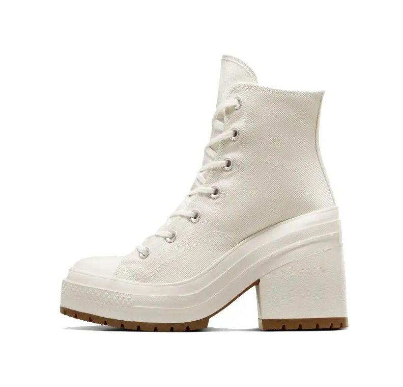 New women's shoes high heels high top fashion women's canvas shoes casual sports shoes